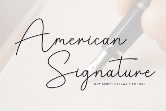 American Signature: The Art of Elegant Cursive Typography