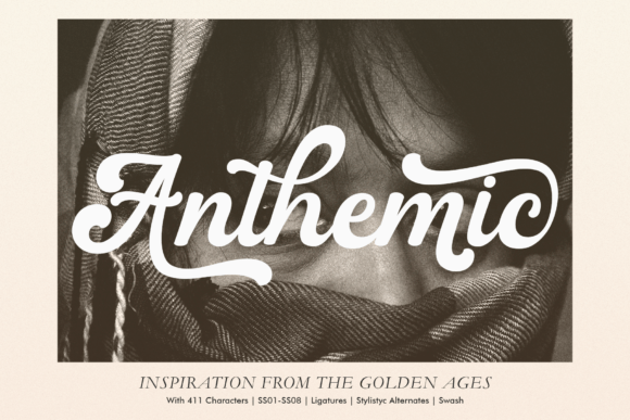 Anthemic: The Vintage Baseball Typeface That Actually Works