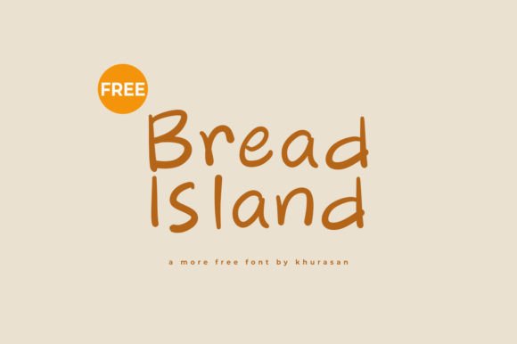 Bread Island: A Modern Handwritten Typeface for Creative Expression