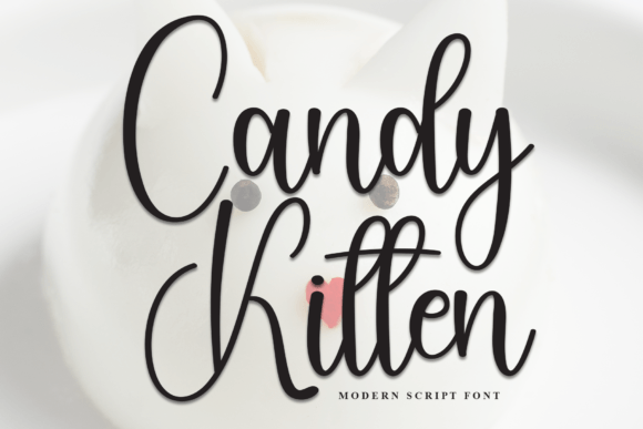 Candy Kitten: The Elegant Script Font for Sophisticated Designs
