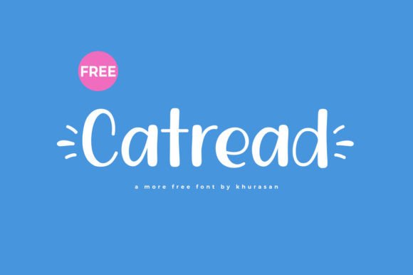 Catread: A Modern Handwriting Font for Creative Projects