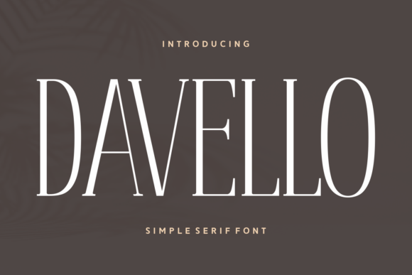 Evaluating Davello: A Modern Serif for Sophisticated Design