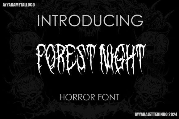 Forest Night: A Blackletter Font Evaluation