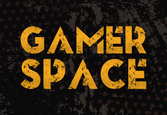 Gamer Space: A Bold Sans-Serif for Edgy Designs