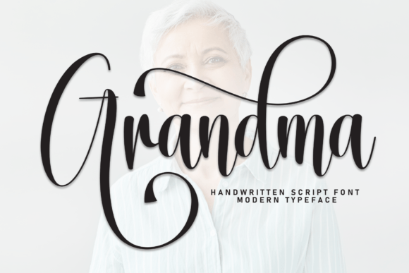 Grandma: A Handwritten Font for Authentic Design