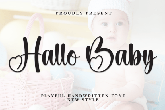 Hallo Baby: A Strategic Approach to Elegant Script Typography
