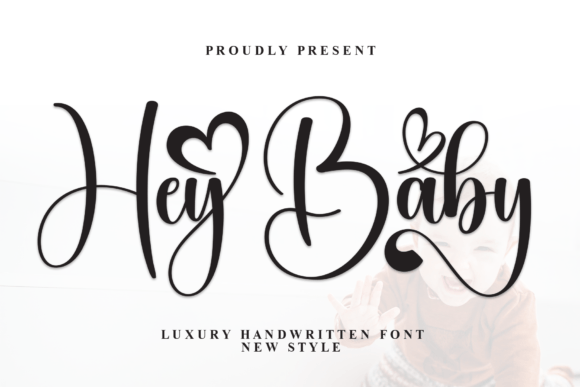 Hey Baby: A Handwritten Font for Timeless Design