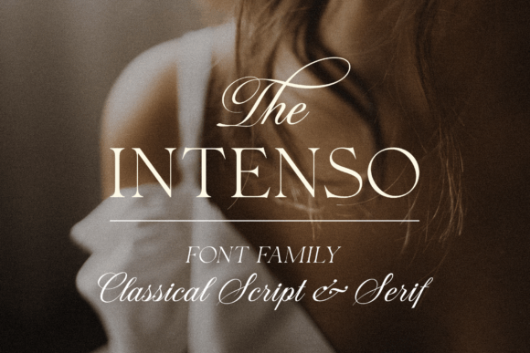 Intenso: Elevate Your Brand with Elegant Typography