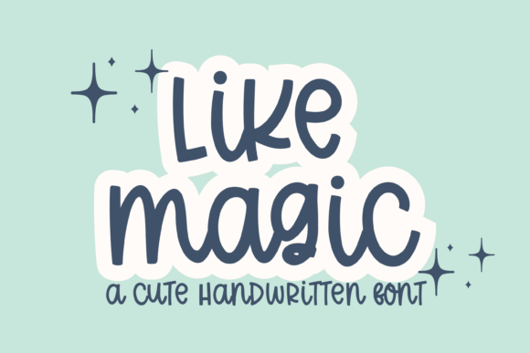 Like Magic: The Handwritten Script Font That Transforms Your Creative Projects