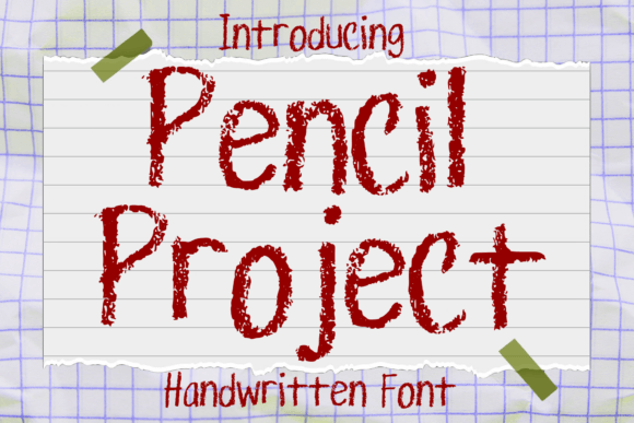 Pencil Project: The Ultimate Handwritten Font for Casual Designs