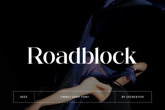Roadblock: A Strategic Typography Choice for Modern Branding