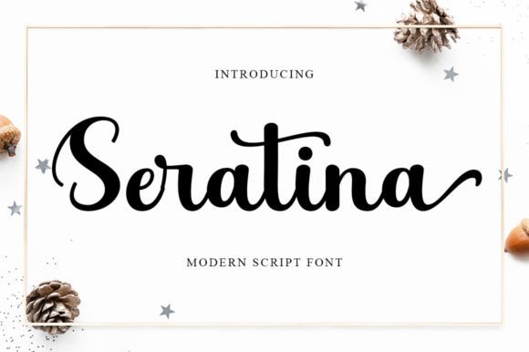 Seratina Script: Elegance for Modern Design