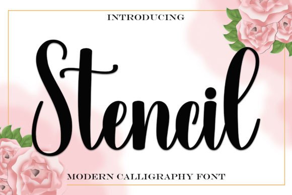 Stencil: The Handwritten Font That Brings Timeless Elegance to Modern Design