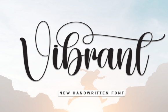 Vibrant: The Elegant Script Font That Elevates Your Design